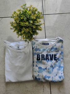 Combo Of Two Used T Shirts