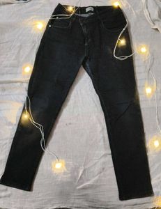 Classic Black Denim Jeans