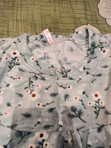 new korean Floral Nightsuit