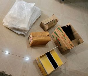 Set 3 babal sit &amp; delivery bags &amp; big boxes