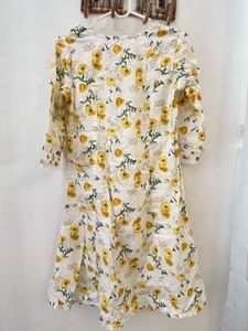 Floral Printed Kurta Set without dupatta