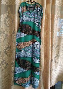 Jersey Printed Nighty.