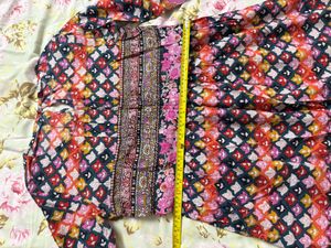 Boho Floral Print Kurti