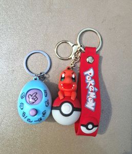 Pokemon and game keychain bundle