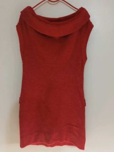 Red Off shoulder Dress