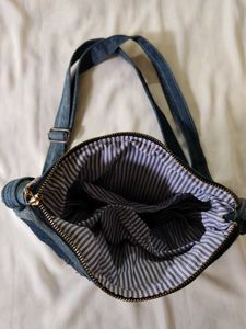 Unique Denim Crossbody Bag