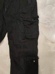 Black Cargo Pants