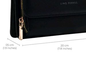 Lino Perros Black Handbag