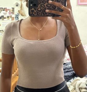 basic ribbed top