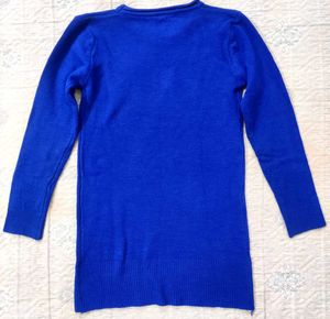 Blue Knit Sweater