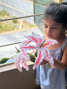 Handmade Crochet Flower Toy
