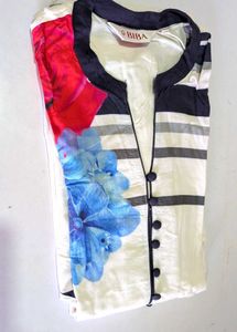 Biba Floral Print Kurta