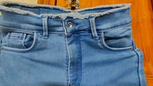 Slim Denim Jeans For Girls(14 -15Years)