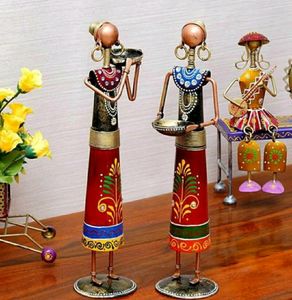 Hand-painted Narega Mazdoor Dolls