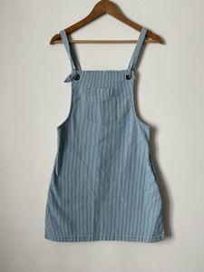Light Blue Pinafore Dress