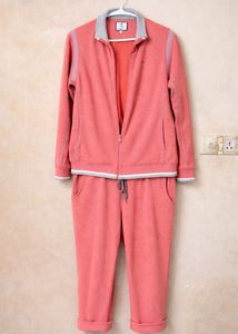 Coral wool Tracksuit - Comfy &amp; Stylish!