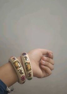 Boho Elephant Print Bangles
