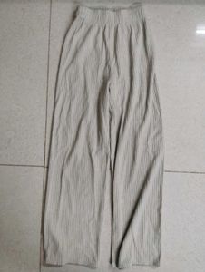 Ribbed Wide Leg Pants