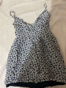 Floral Print Mini Dress