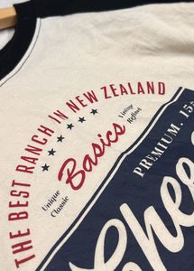 Graphic Print Baseball Tee