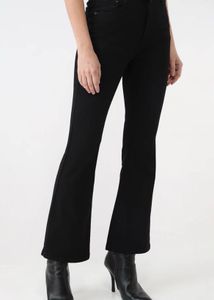 Black Flare Leg Jeans