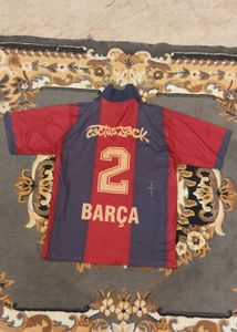 Travis Scott Vintage Barcelona Football Jersey