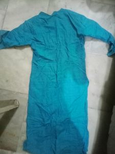 Blue Kurta Full Sleeves Bought From Meesho