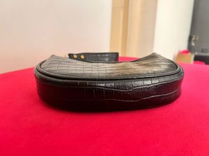 Black HalfMoon Bag