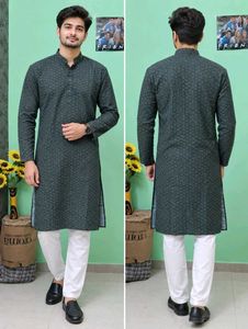 Stylish Green Printed Kurta of 1