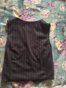 Pinstripe Vest