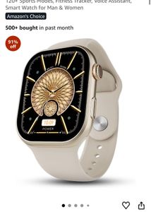 fire boltt smartwatch in champagne