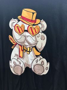 Graphic Print Teddy Bear T-Shirt