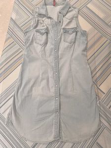 Denim Shirt Dress