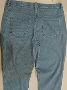Striped Blue Jeans  - Great for casual wea