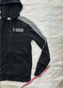 Puma Black &amp; Grey Track Jacket