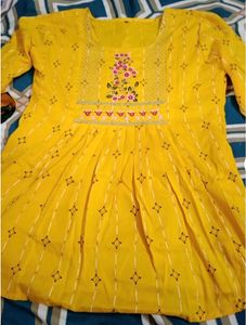 Yellow Tunic top
