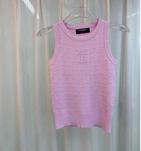 Chic Pink Sleeveless Top