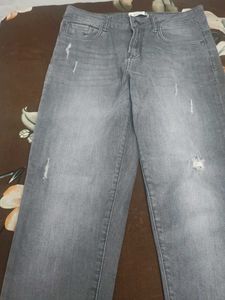 Grey colour jeans