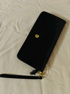 🆕 Black Patent Leather Wallet
