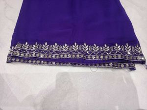 Elegant Purple Kurti Pant Set with dupatta
