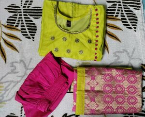 Festive Kurtha Set