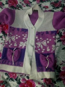 Purple Cardigan