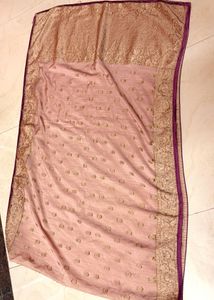 art silk duppata and chiffon duppatta combo