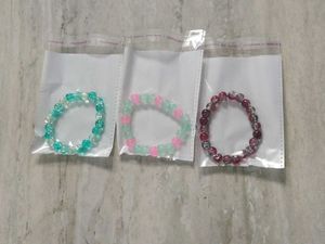 Set of 3 Beaded Bracelets