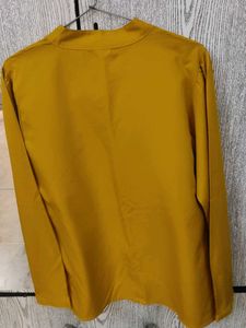 Vera Moda Mustard Yellow Top