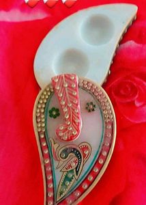 (Marble Kumkum Box