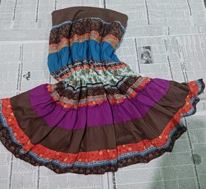 Bohemian Tiered Maxi Skirt