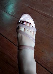 Pink Flats Sandals