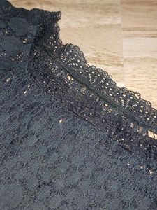 Elegant Black Lace Top