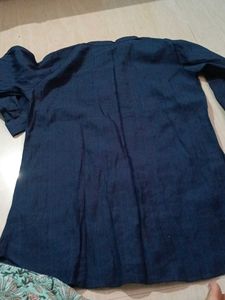 Elegant Navy Blue Kurta top medium size